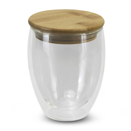 Roma Glass Coffee Cup Sets 350ml Clear Natural